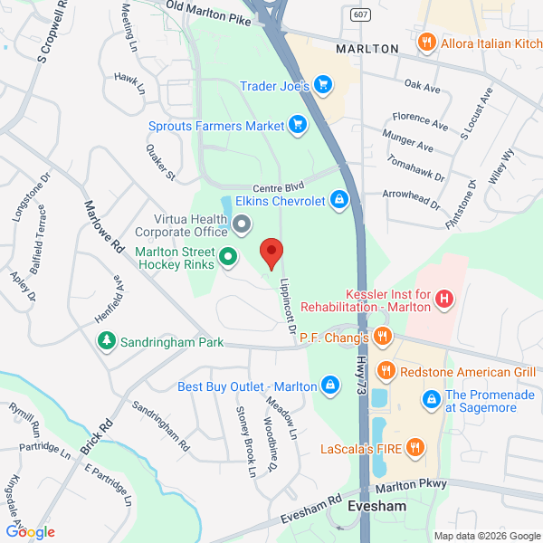 Marlton Gardens map