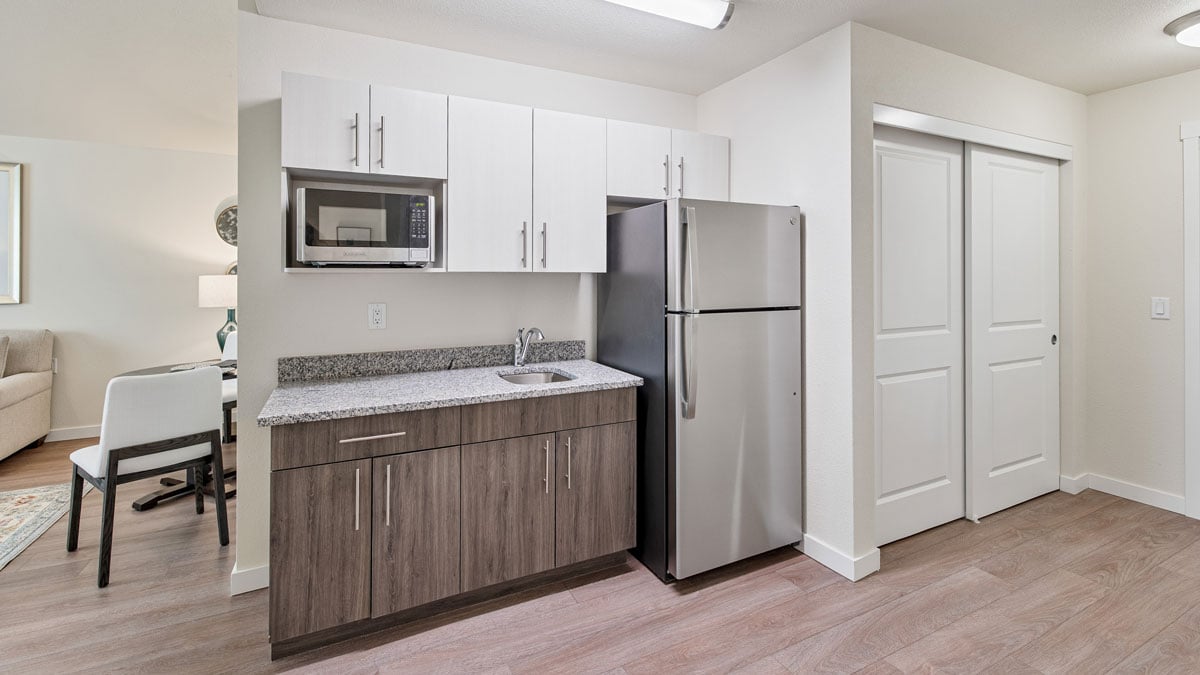 Marlton Gardens kitchenette