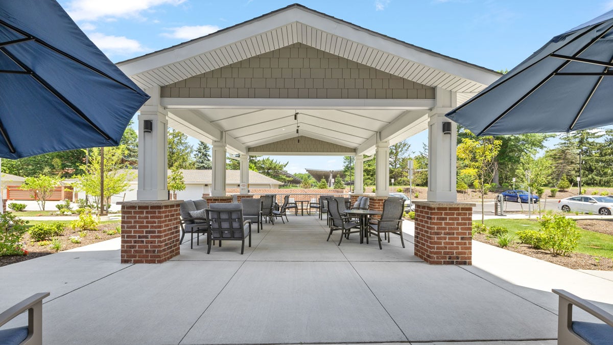 Marlton Gardens patio