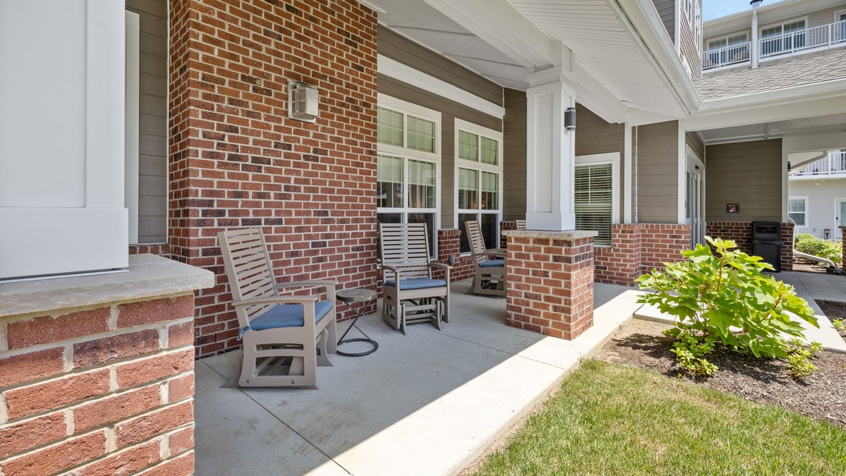 Marlton Gardens patio
