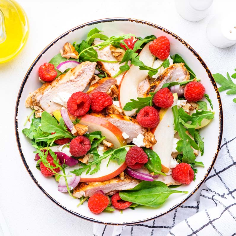 Marlton Gardens chicken salad with fruit